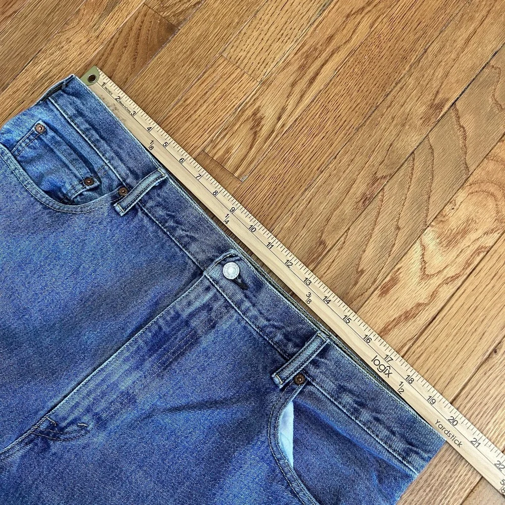 Levis 517 Men Size 40x32 (Actual 40x33) Stone Wash Bootcut Denim Jeans